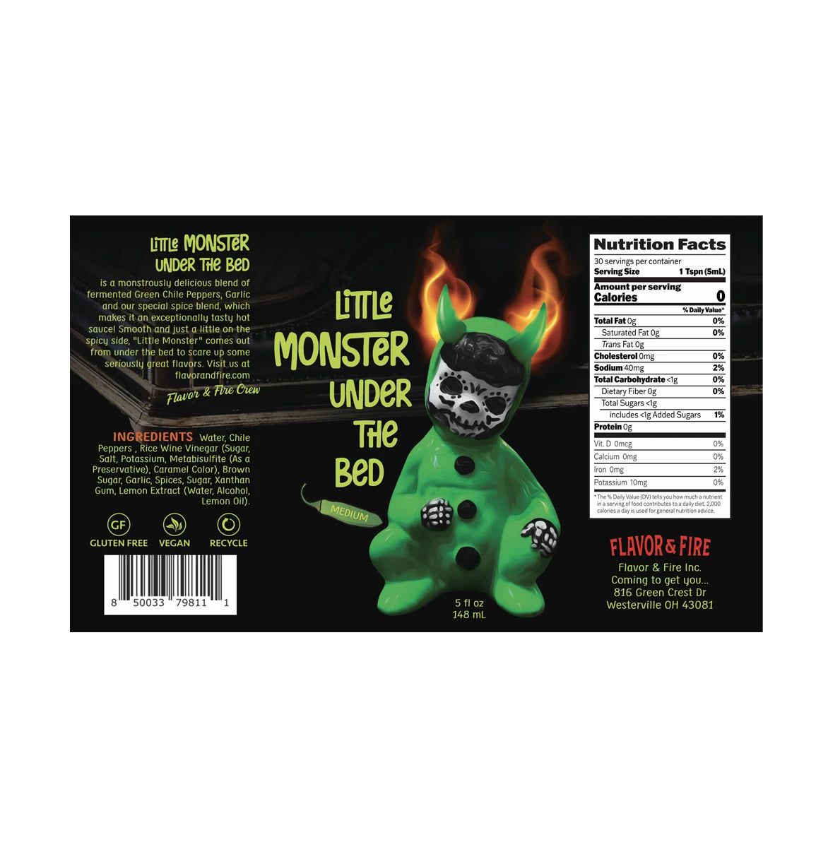 Childhood Nighmare Monsters 4 Pack