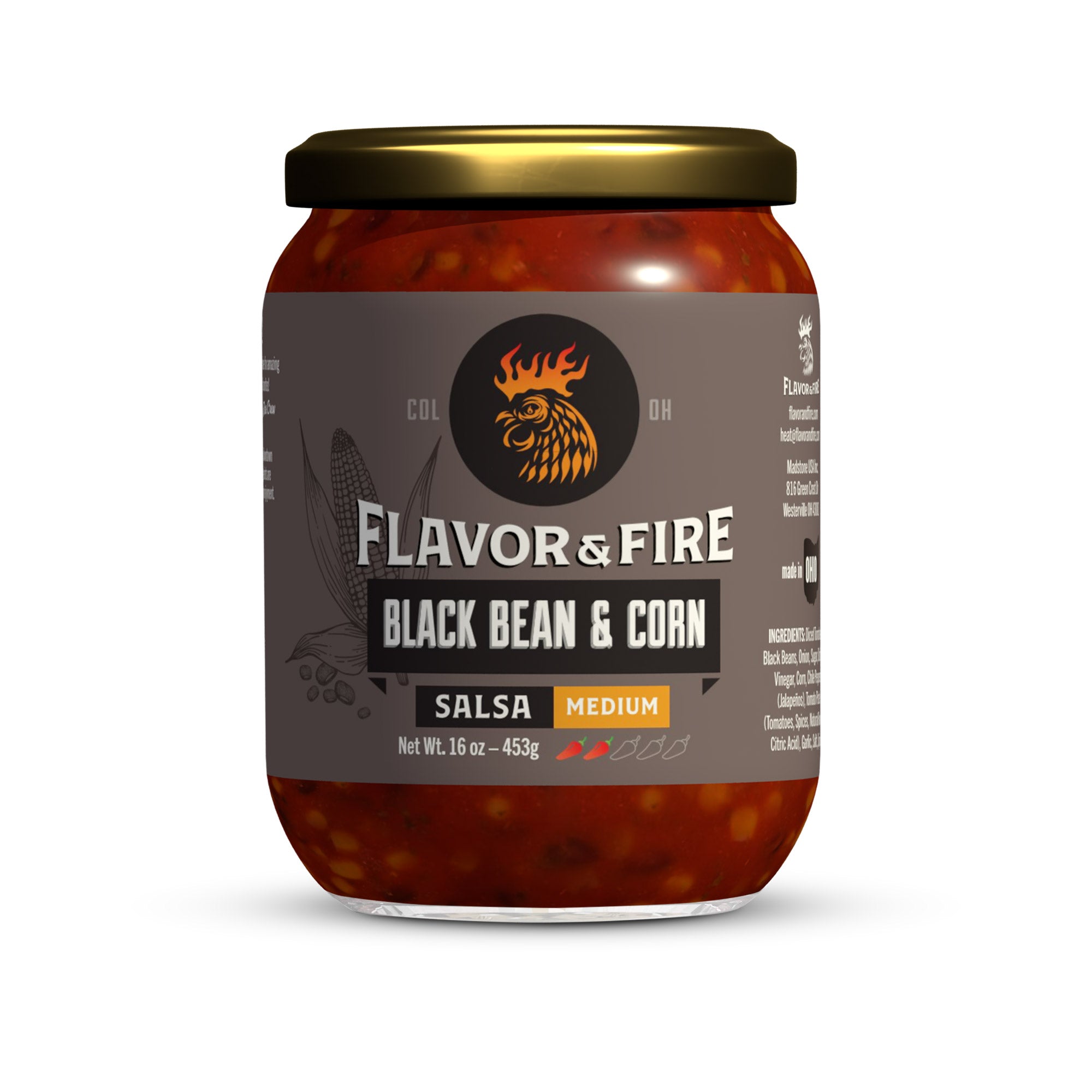 Black Bean & Corn Salsa Medium