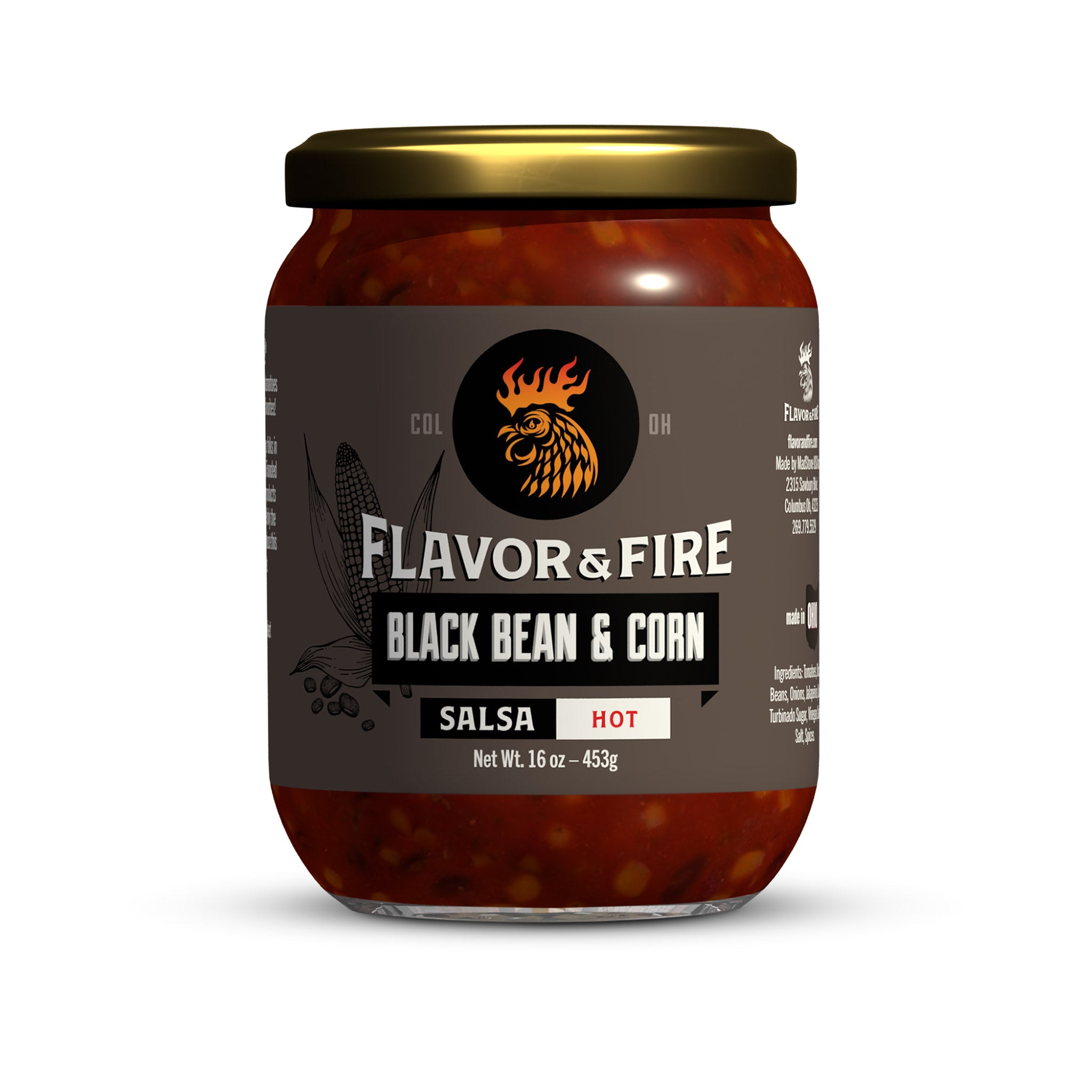 Black Bean & Corn Salsa Hot