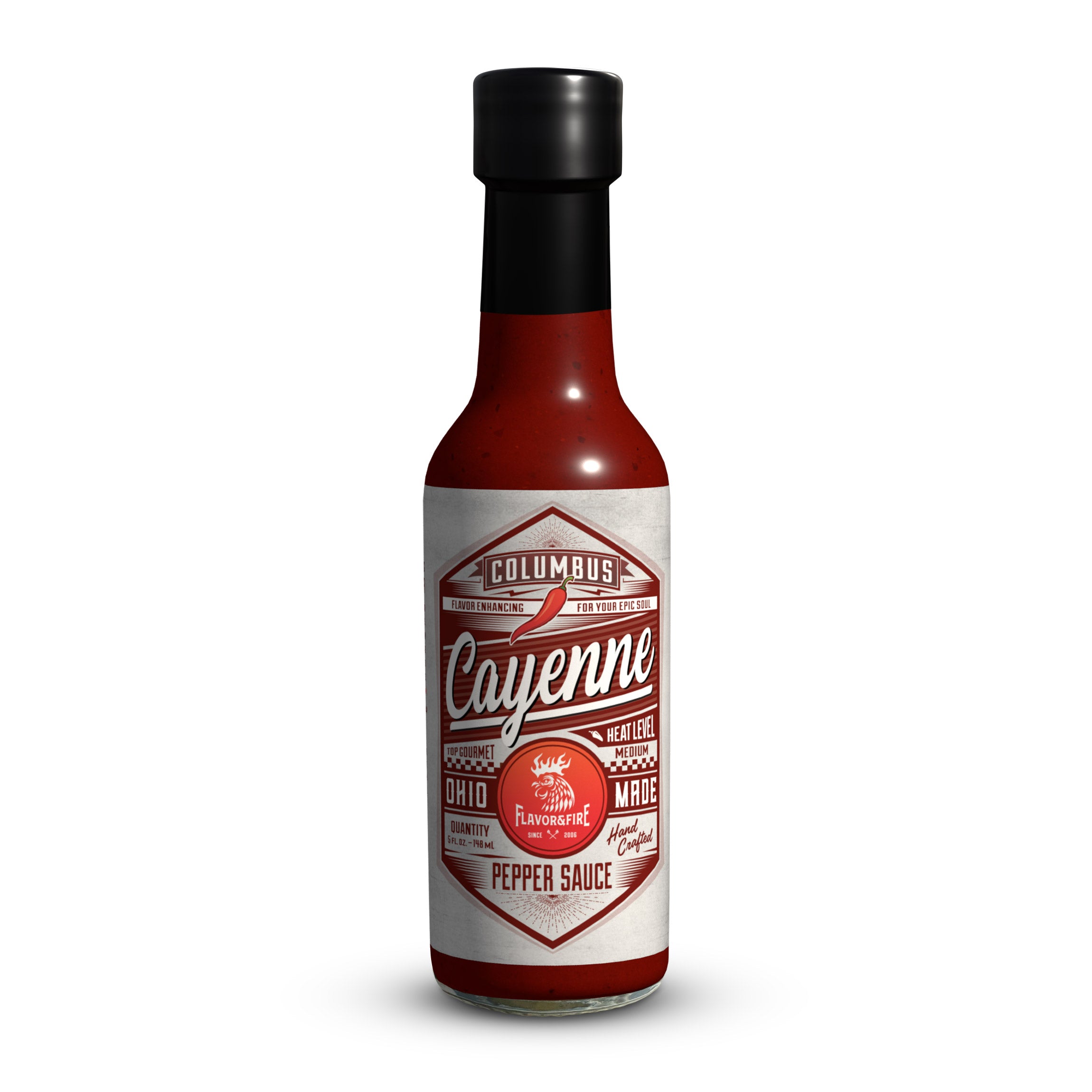 Columbus Cayenne Hot Sauce