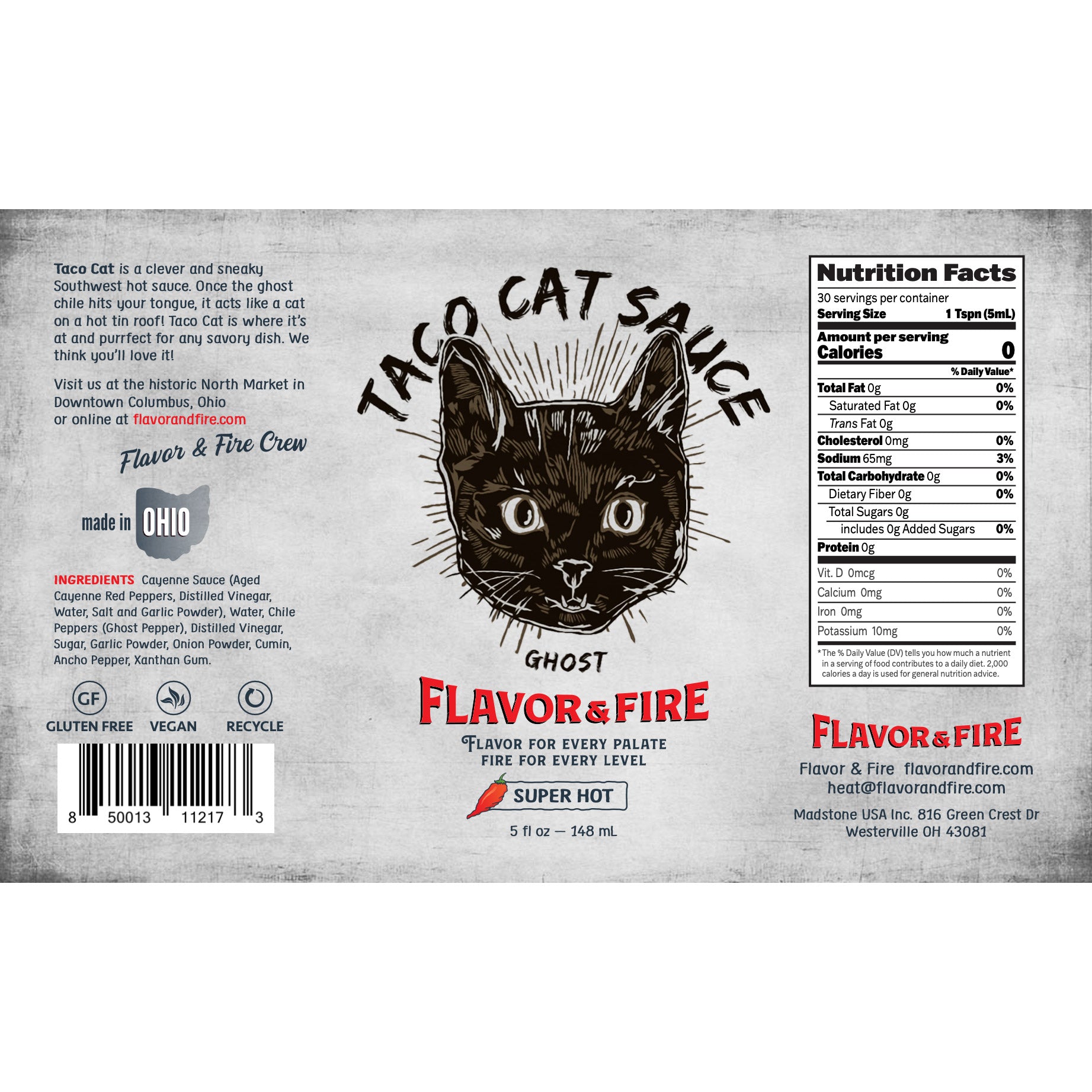 Taco Cat Hot Sauce