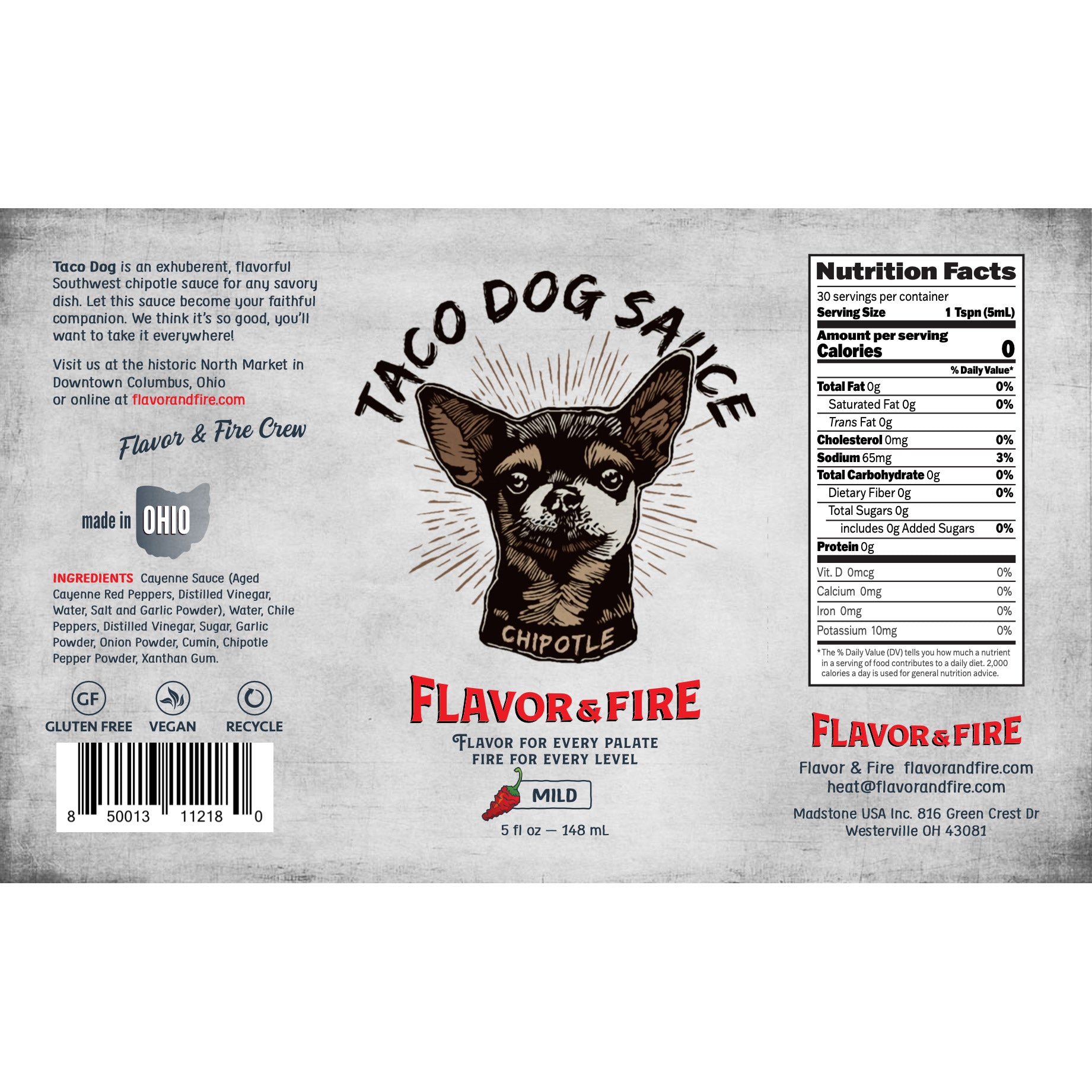 Taco Dog Hot Sauce