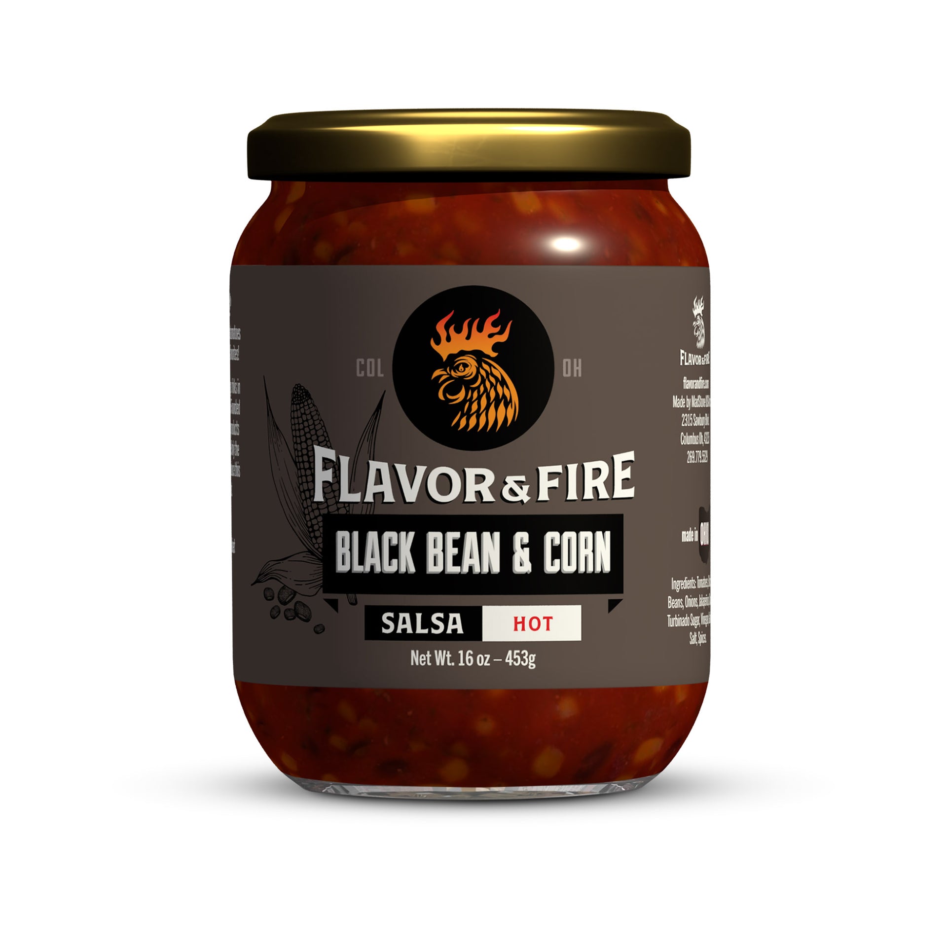 Black Bean & Corn Salsa Hot