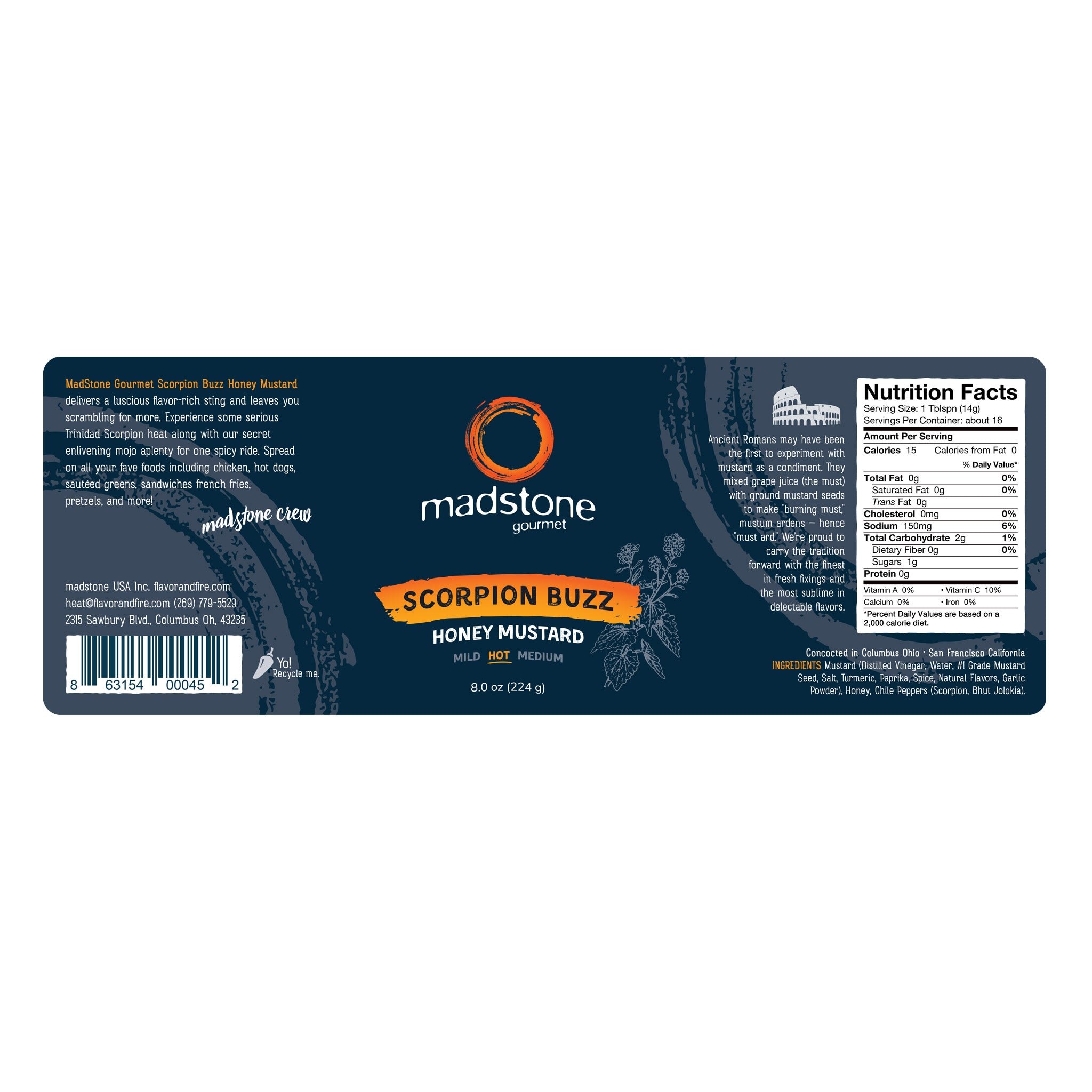 Scorpion Buzz Honey Mustard
